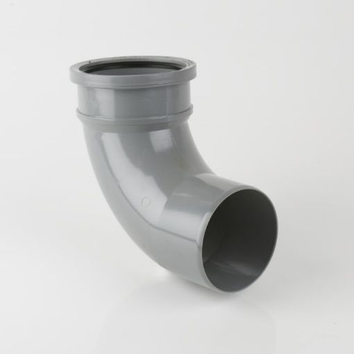 Picture of Brett Martin 110mm Grey 92.5Â° Single Pushfit Bend