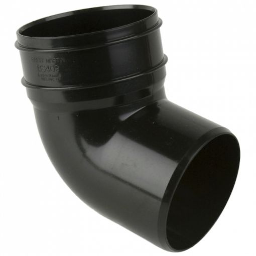 Picture of Brett Martin 110mm Black Offset 112.5Â° Bend
