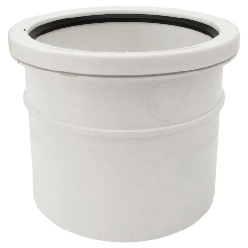 Picture of Brett Martin 110mm White Single Socket Pipe Connector