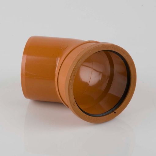 Picture of Brett Martin 110mm Underground 45Â° Single Socket Bend