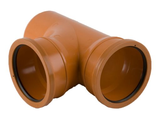 Picture of Brett Martin 110mm Underground Single Socket Junction 87.5Â°