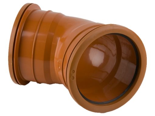 Picture of Brett Martin 160mm Underground 45Â° Double Socket Bend
