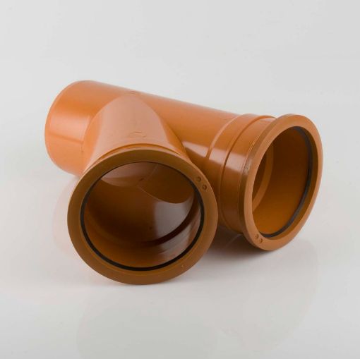 Picture of Brett Martin 160mm Underground 45Â° Single Socket Junction