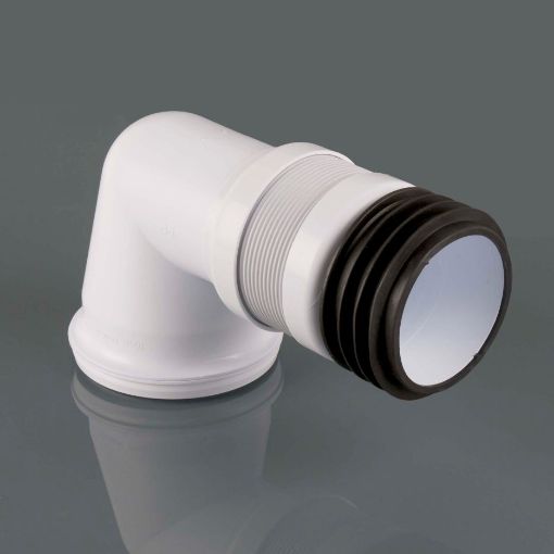 Picture of Brett Martin 110mm 90Â° Bent Flexible Pan Connector