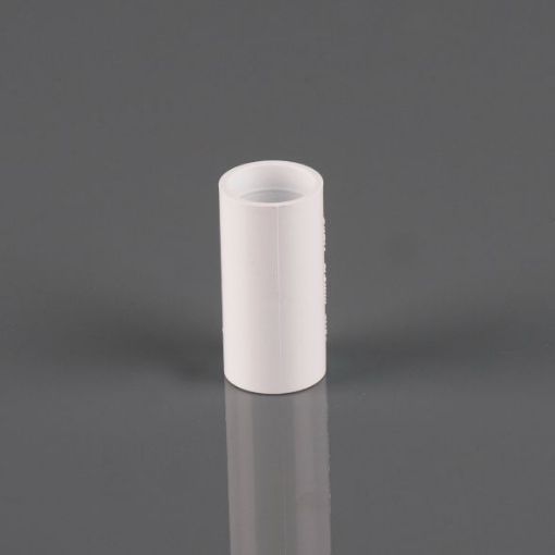 Picture of Brett Martin 21.5mm White Overflow Straight Connector