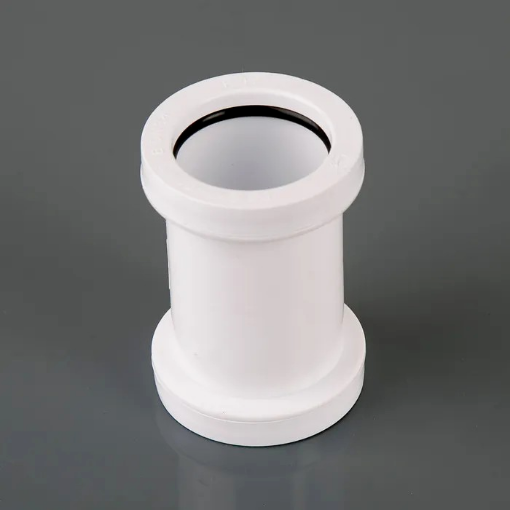 Picture of Brett Martin 40mm White Pushfit Straight Connector