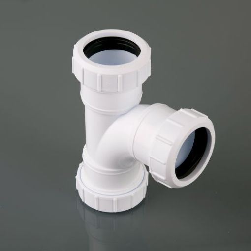 Picture of Brett Martin 40mm White Compression 92.5Â° Swept Tee