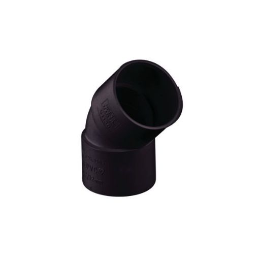 Picture of Brett Martin 40mm Black 135Â° Obtuse Bend