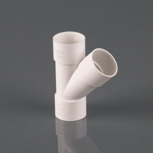 Picture of Brett Martin 40mm White 135Â° Branch