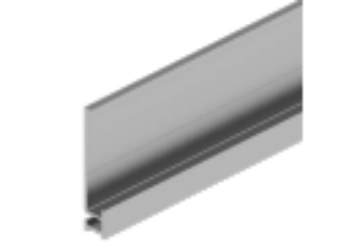 Picture of Swisspearl Plank Connect Horizontal Start Profile Unpainted Aluminium 3m